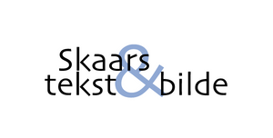Skaars tekst og bilde logo